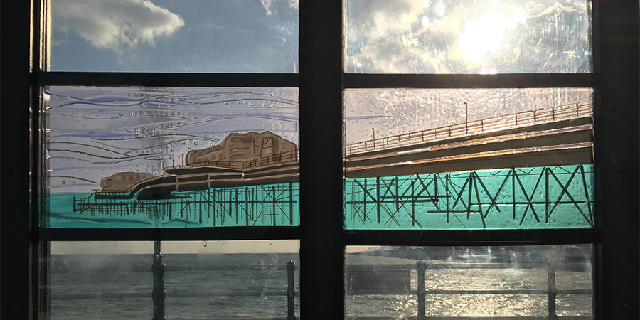 Siobhan Jones Designer Glass Stained Glass Worthing Pier